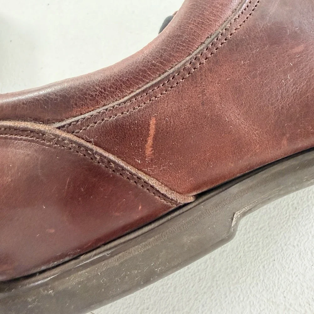 Timberland 3-Eye‎ Lug Brown Leather Boat Shoe Mens Size 13 M